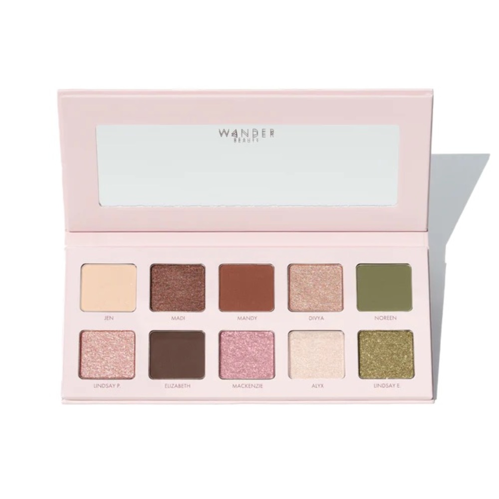 🆕 NWT Wander Beauty Trailblazer 10 Shade Eyeshadow Palette